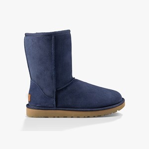 Ugg Classic Short II Klassiska Stövlar Dam Marinblå (270691LPN)